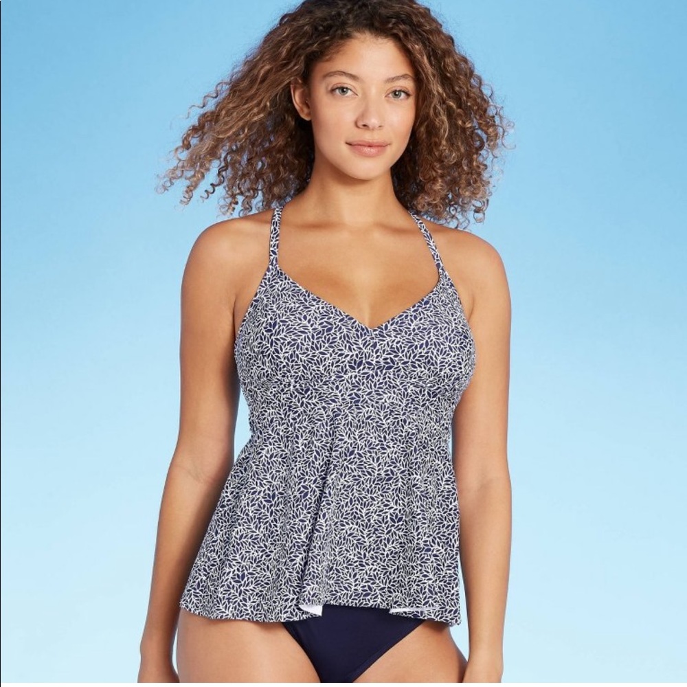 Flowy tankini top